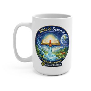 Faithful Harmony Inspirational 15oz Ceramic Mug – White